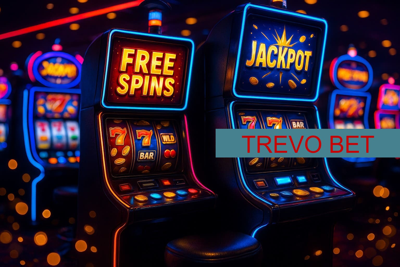 Diversos jogos de caça-níqueis